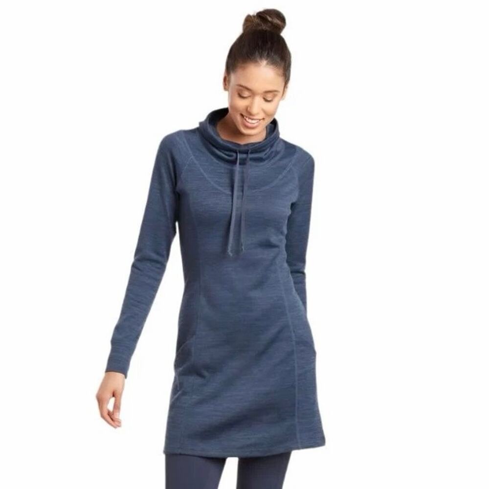 Kuhl Lea Dress Women’s Medium Blue Hiking Outdoor Gorpcore Active Camping